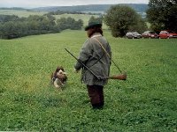 Jennynka se vrací z dohledávky bažanta (MMŠ Luhačovice)