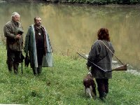 Honzík Erhart a Jarda Šembera nás posuzovali na vodě (MMŠ Luhačovice v roce 2002)