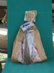 Balíček pro štěňátka na cestu do nových domovů s fotkou Andyho - Inga od Stroupinského potoka.