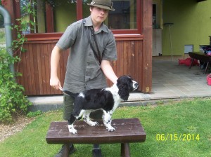 Nero se učí postoj!