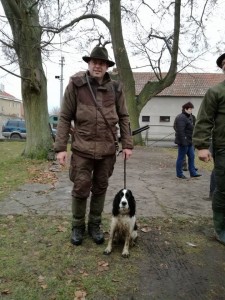 Karinka lovecký pomocník.