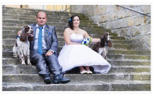 Ebigeil s kámošem Tonym, coby svědkové na svatbě!