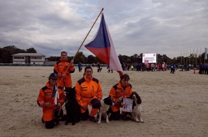 Iran s Romanou Meduňovou na MS v Rakousku.