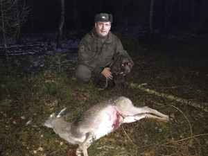 Chiruška dosledovala úspěšně danče, velmi pěkný a dlouhý dosled.