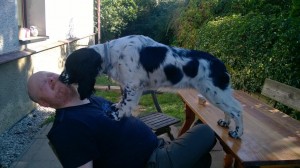 Tak si jí vezmu sama! (páník měl co dělat se udržet na židli)