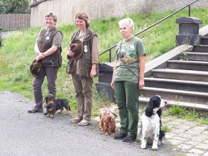 Kerd na závěrečném nástupu na PZ.