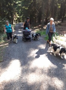 A druhý den se přidal Nero s Naďou a vzhůru na rozhlednu Tanečnici.