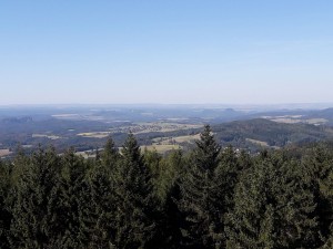 Rozhled byl úžasný, zas a zas stojí za to vyjít si na Tanečnici.