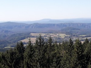 Výhled do Německa.