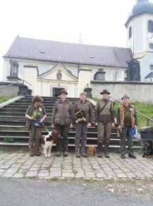 Závěr zkoušek BZH, vedla jsem ještě štýrskou braku Cinie.