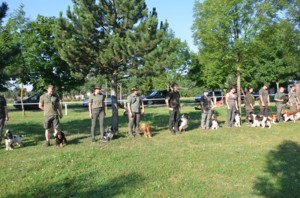 Xarro na klubových zkouškách v Brně.