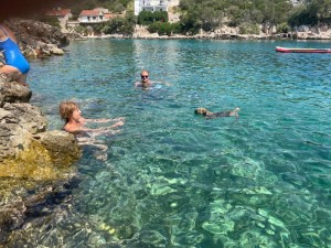 Olympia (Sisi) u moře.