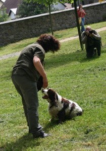 Beli na soutěži dětí ve Šluknově.