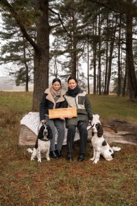 Arieta z Větrné paseky a Damien z Větrné paseky.