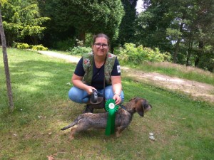 Dante - Klubová výstava výborný 1, Vítěz třídy mladých, 2x CAJC, BOJ, KV Louny V1, VTM, splněna bonitace do chovu (5.7.21 Chomutov), ZN obstál 84 b., MVP Litom.2022 - výborný 1, CAC, BZ II.c.